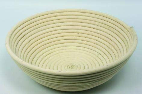 Hawos Peddigrohrkörbchen Gärkörbchen, rund 25 cm ø, für 1,5 kg