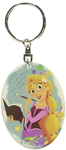 Disney Tangled - Rapunzel Lucite Key Ring Key Accessory