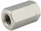Sechskantmuffen (Distanzmuffen) - M12x50 - (5 Stück) - Gewindemuffen in Sechskant-Ausführung (Länge: 50 mm) - Langmuttern - Edelstahl A2 (V2A) - SC9179 | SC-Normteile