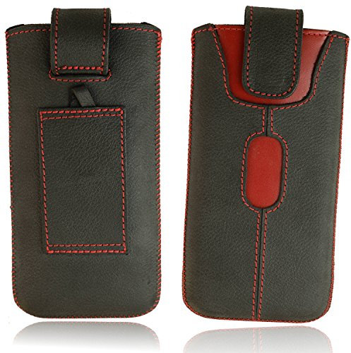 OrLine Étui en Cuir pour Blackberry Passport. avec Mécanisme d'Extraction. Un étui avec Porte-Cartes Portefeuille Housse de Ceinture étui. Coque Case Cover Sac Pochette Pouch