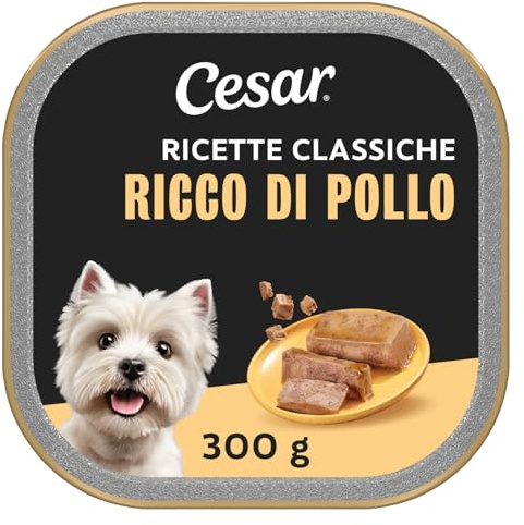 Cesar Klassische Rezepte Hühnerpastete, 20 Schalen à 300 g, insgesamt 6000 g