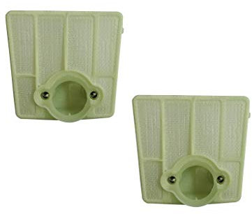 Filtro de aire para motosierra Husqvarna 61 66 181 266 281 288 sustituye a Husqvarna 501807105 (paquete de 2)