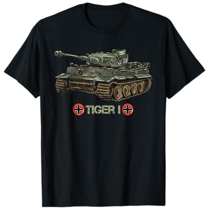 Seconda Guerra Mondiale 2 Tigre Carro armato tedesco I (1) Maglietta