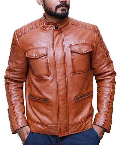 Chaqueta de cuero Boss Level Frank Grillio