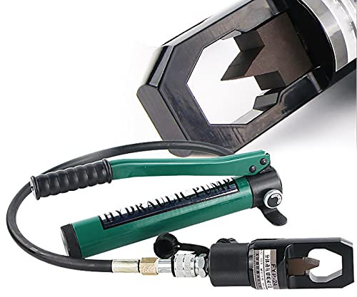 LMBXAIP Hydraulic Nut Splitter, 12 Ton Nut Breaker Cutter Split Type,With Hand Pump For Removing Rusty Screws Bolt,F24