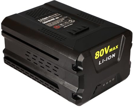 Banque de Batterie de Puissance EMBRACESUN 3000mAh GRW80 Batterie Li-ION 80V de Remplacement pour Batterie Greenwoks 80V GBA80300 GBA80400 GBA80500