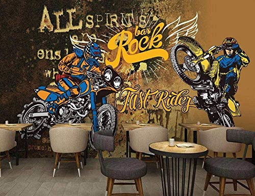 ZZXIAO Wall Mural Graffiti Hand Drawn Doodle 8 Parts Photo Wallpaper Mural Motif Wallpaper Non-Woven Wallpaper Wall 3D Wallpaper Paste Living Room The Wall for Bedroom Mural border-430cm×300cm