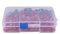 Aramox Universal 177pcs Viti per Moto in Alluminio Bullone per Carenatura Kit Rondelle M5 M6, Adatto per Moto Sportive(rosso)