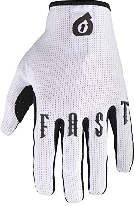 SixSixOne Comp Glove Tattoo White M