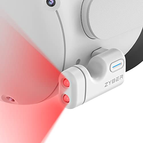 ZYBER IR Beleuchtung für Quest 2/3S/3 Pico 4 PSVR2, Eingebautes Infrarotlicht für Quest 2/3S/3 Verbessern Sie die Sensorverfolgung im Dunkeln