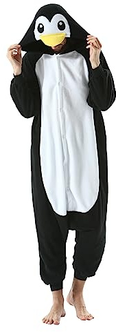 SimZoo Unisex Pyjamas Onesies Tiere Kostüm Cosplay Erwachsene Karneval Nachtwäsche Halloween Schlafanzug Fasching Einteiler