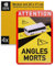Aufkleber für Toter Winkel, 4 Stück, 25 x 17 cm, selbstklebende Folie für Wohnmobil und Bus, vorgeschrieben für KFZ ab 3,5 Tonnen in Frankreich, Attention Angles Morts Sticker, Wohnwagen Klebesticker