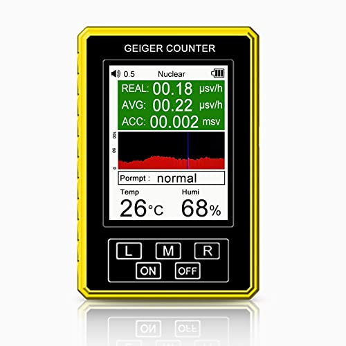 Plmvhpb XR3 Pro Digital Nuclear Radiation Detector Geigerzähler Dosimeter Semi-Funktionales Messgerät EMF βγ X-Ray Beta Gamma Tester