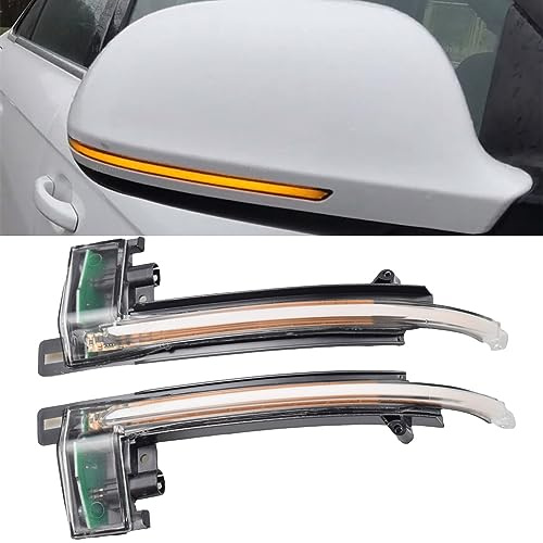 Clignotant gauche et droite à LED pour A-udi A4 S4 B8 8K A5 S5 A6 S6 A8 S8 | pour Q3 SQ3 A3 8P (Transparente)