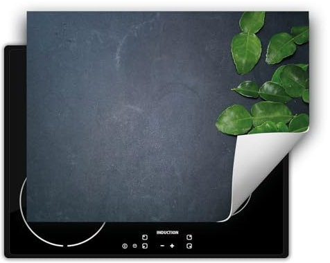 DarHaus Tapa para placa de induccion - Placa protectora vitroceramica 80x52 cm - Gris