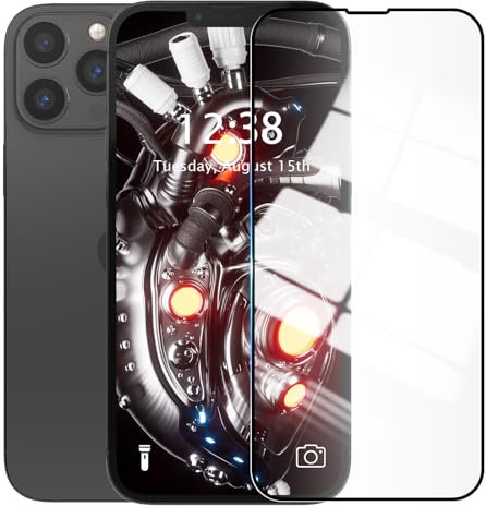 GANGANPRO 1 Stück HD Displayschutzfolie Kompatibel mit iPhone 6S Plus,Härtegrad 9H Blasenfrei Kratzfest Private Gehärtete Folie