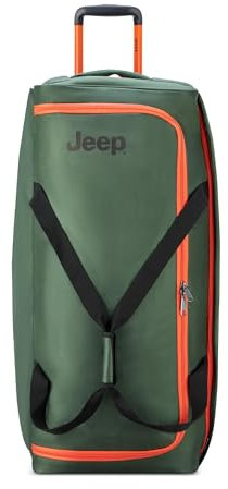 Jeep JS009D Reisetasche mit Zwei Rädern, Grün, 31 Inch, Js009d Reisetasche mit Zwei Rädern