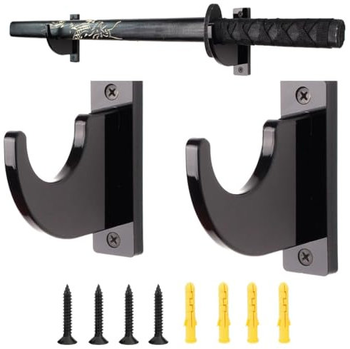 NHQ Support Katana Mural,Porte Katana,Support Mural Katana Support d'épée en Acrylique,Katana Decoration,pour Katana ou Toute Autre épée