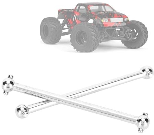 equlup RC -Autofahrwelle, 2pcs Antriebswelle Ersatz Metall Universal Driving Dogbone Welle RC CVD Antriebswelle Kit für HS 18301 18302 18311 18312 1/18 RC -Auto