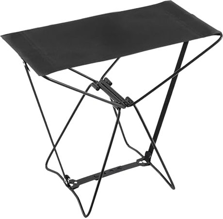 Tabouret de camping pliable portable - Pliable - Ultra léger - Charge maximale : 180 kg - Siège léger - Pliable pour les voyages, la randonnée, le jardin, la pêche, les barbecues, la plage