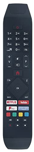ROLLGAN New Replacement Remote Control Fit For Hitachi 30101754 RC43141P RC43141 24HB21T65U 32HB26T61U 32HEV200U 32HEV220U 43HB26T72U 43HK25T74U 43HK6100U 43HK6100UA 43HK6200U Smart LED TVs