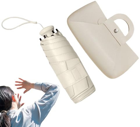 Faltbarer Sonnenschirm, UV-Schutz, Wärmeisolierung,Mit Verstärktem UV-Schutz,Wetterfester UV-Block Sonnenschirm Für Bergsteigen Camping Konzerte Und Sportveranstaltungen Bei Starker Sonneneinstrahlung