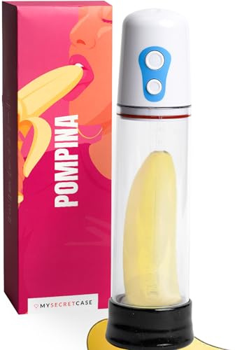 MySecretCase Pompa Pene Uomo Automatico - Sexytoysys per Uomini, Masturvatore Uomini Elettrico, Vacuum Device Stimolatore per Lui, Erezione Penis Forte e Duratura (Elettrica)