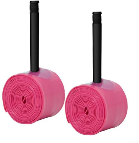 Schlauch kompatibel mit 26/27 Zoll MTB-Reifen aus TPU-Material mit praktischem AV-Stil Ventil-Design (2 Stück 66/27 Zoll 1,9–2,5)