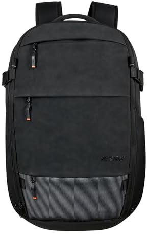 American Tourister Pacepro, mochila para portátil de 17,3 pulgadas, compartimentos organizados, funda impermeable con detalles reflectantes, expandible, funda inteligente, 53 cm, 31,5/38 L