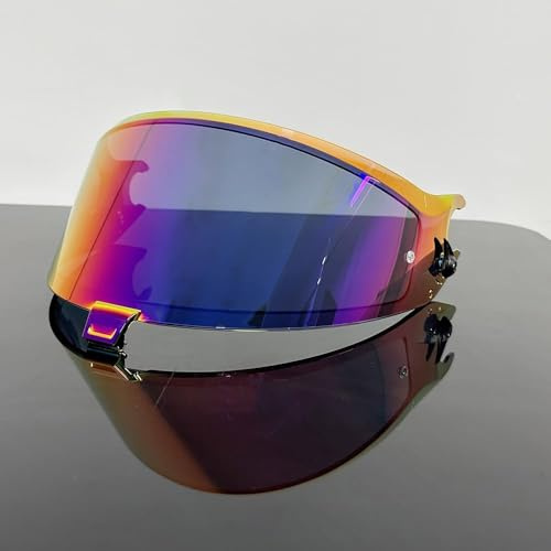 Visiere Casque Moto,Casque Pare-Vent Casque Lentille,pour Shark Spartan GT/GT Pro/Spartan RS Remplacement de Visière de Casque.,I