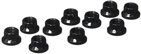 ARP M10 x 1.1 cm Mutternsatz, 12-Punkt, Legierter Stahl, Schwarz, 12 Stück