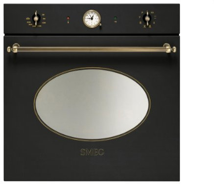 Smeg SFP805AO - Horno (79L, 3000W, Eléctrico, Incorporado, Antracita, Giratorio)