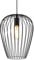EGLO Pendellampe Newtown, 1 flammige Vintage Pendelleuchte, Retro Hängelampe aus Stahl, Farbe: Schwarz, Fassung: E27, Ø 27,5 cm