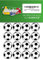 66 Aufkleber, Fußball, Sticker, 30 mm, weiß/schwarz, aus PVC, Folie, bedruckt, selbstklebend, EM, WM, Bundesliga