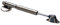 Gedotec Klappenbeschlag Küchen-Schrank Brems-Klappenhalter - Kraby | Länge 164 mm | Korpushöhe 225-250 mm | Gasdruckfeder mit Soft-Closing Dämpfung | 1 Stück - Klappenscharnier für Möbel & Truhen