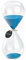 SWISSELITE Sanduhr-Sanduhren, inspiriertes Glas für Zuhause, Schreibtisch, Bürodekoration (21,6 cm - 60 Minuten, Blau)
