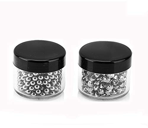 2 Boxes Wine Flask Vase Decanter Cleaner Steel Cleaning Balls Nickel Chromium Alloy Beads