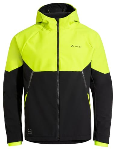 VAUDE Herren Mens Qimsa Softshell Jacket, Neon Yellow, M EU
