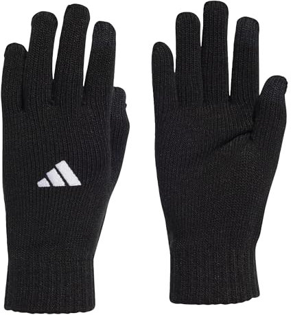 adidas Unisex Gloves Tiro L Gloves, Black/White, HS9760, M
