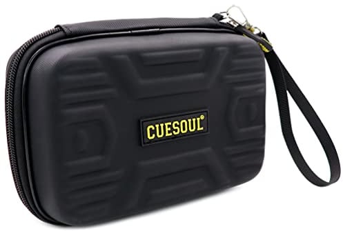 CUESOUL BEAST Dart Case Big Darts Carrying Storage for Steel Tip/Soft Tip darts and Accessories-Black