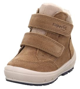 Superfit Groovy Schneestiefel, BRAUN/BLAU 3000, 23 EU Schmal