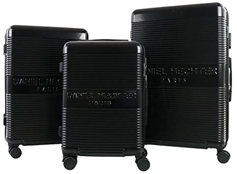SHOP-STORY - DHV Rome Schwarz: Set mit 3 Hartschalen Daniel Hechter Rome, Schwarz , Hartschalenkoffer