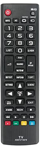 VINABTY AKB73715679 Remplacement de la télécommande Compatible avec LG TV 32LB550B 32LB5610 32LB561B 39LB5610 42LB5500 42LN5400 42LN5406 47LN5400 50LN5400 55LB561 60LB561 60PB560 24MT55V 28LB450U