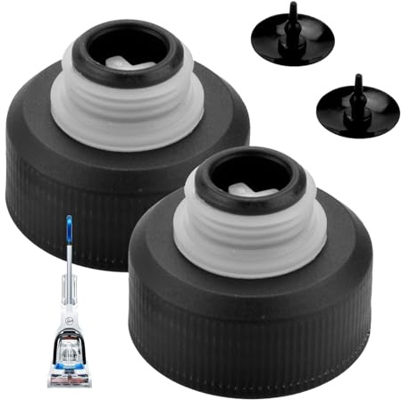 440012803 Solution Tank Cap for Hoover PowerDash Pet, SmartWash&FloorMate Jet Cleaner Machine, Replacement Hoover Carpet Cleaner Cap Compatible with FH50700 FH50702 FH50703I FH50710 Parts(2 pack)