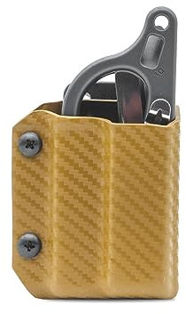 Clip & Carry Schnellziehholster, kompatibel mit LEATHERMAN Raptor Response (braun)