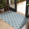 Hafaa Rugs Living Room – Small Rug for Bedroom Soft Touch Premium Quality Trellis Style Printed Area Rug Modern Floor Carpet (40x60cm, Ava)