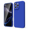oakxco for iPhone 16 Pro Max Case Liquid Silicone, Fluorescent Bright Solid Color, Soft Rubber Gel Elegant Aesthetic Cover, Thin Slim TPU Matte Plain Smooth Case for Women Girl Cute, Royal Blue