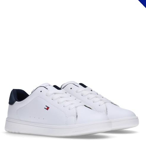 Tommy Hilfiger Lace-up Sneaker, Jack, Weiss/Blau, 37