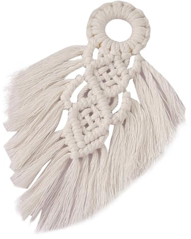 DECHOUS Handgewebter Makramee-wandteppich Wandbehang Makramee-wanddekoration Heimdekoration Kunst