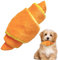 Dog Chillidos Toys - Hundespielzeug, solides Ausgrabungsspielzeug für Hunde unter weichem Croissant | Interaktive Plüschpuppen, Zubehör